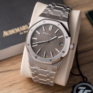 Đồng Hồ Audemars Piguet 15500ST Replica 11 Mặt Số Xám ZF 41mm (2)