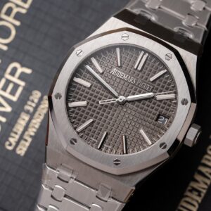Đồng Hồ Audemars Piguet 15500ST Replica 11 Mặt Số Xám ZF 41mm (2)