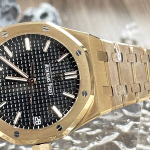 Đồng Hồ Audemars Piguet Royal Oak 15510OR Replica 11 Mặt Đen 41mm (2)