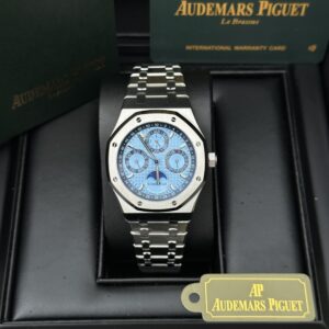 Đồng Hồ Audemars Piguet Royal Oak 26574ST Replica 11 Mặt Xanh Dương 41mm (1)