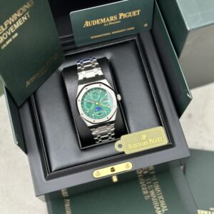 Đồng Hồ Audemars Piguet Royal Oak 26574ST Replica 11 Mặt Xanh Lá 41mm (2)