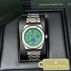 Đồng Hồ Audemars Piguet Royal Oak 26574ST Replica 11 Mặt Xanh Lá 41mm (2)