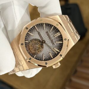 Đồng Hồ Audemars Piguet Royal Oak Tourbillon Replica 11 Rose Gold 41mm (2)