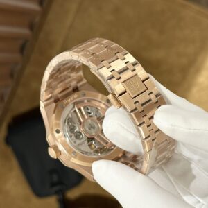 Đồng Hồ Audemars Piguet Royal Oak Tourbillon Replica 11 Rose Gold 41mm (2)