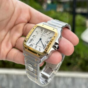 Đồng Hồ Cartier Santos De Cartier W2SA0009 Replica 11 BVF 39 (1)