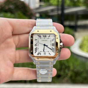 Đồng Hồ Cartier Santos De Cartier W2SA0009 Replica 11 BVF 39 (1)
