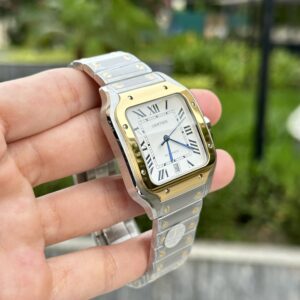 Đồng Hồ Cartier Santos De Cartier W2SA0009 Replica 11 BVF 39 (1)
