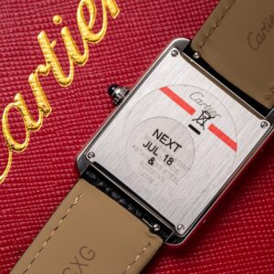 Đồng Hồ Cartier Tank Must W4TA0017 Replica 11 Đính Đá 33.7x25 (2)