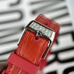 Đồng Hồ Franck Muller V32 Đính Full Đá Màu Đỏ Rep 11 ABF 36mm (2)