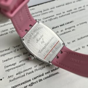 Đồng Hồ Franck Muller V32 Đính Full Đá Màu Hồng Rep 11 ABF 36mm (2)