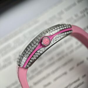 Đồng Hồ Franck Muller V32 Đính Full Đá Màu Hồng Rep 11 ABF 36mm (2)