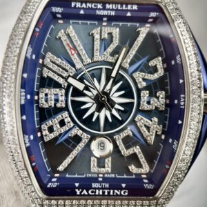 Đồng Hồ Franck Muller V45 Blue Dial Replica Cao Cấp ABF 45mm (2)