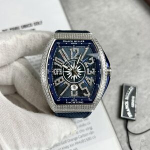 Đồng Hồ Franck Muller V45 Blue Dial Replica Cao Cấp ABF 45mm (2)