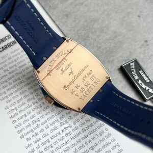 Đồng Hồ Franck Muller V45 Đính Đá Màu Xanh Dương ABF 45mm (1)