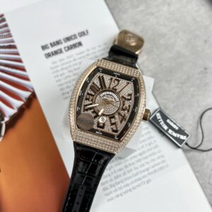 Đồng Hồ Franck Muller Vanguard V45 Đính Full Đá ABF 45mm (1)