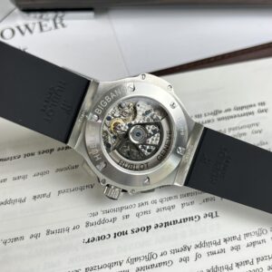 Đồng Hồ Hublot Big Bang Chronograph Đính Đá Replica Cao Cấp (7)