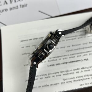 Đồng Hồ Hublot Big Bang Chronograph Đính Đá Replica Cao Cấp (7)