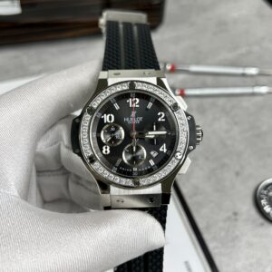Đồng Hồ Hublot Big Bang Geneve Chronograph Đính Đá 44mm (2)