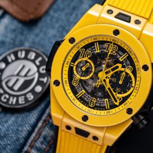 Đồng Hồ Hublot Big Bang Unico Ceramic Yellow Replica 11 BBF 44mm (1)