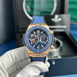Đồng Hồ Hublot Big Bang Unico Replica 11 Cao Cấp Màu Xanh Dương 44mm (2)