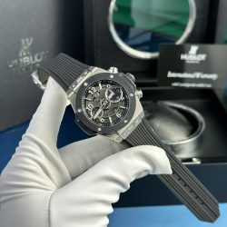 Đồng Hồ Hublot Big Bang Unico Replica 11 Màu Đen Máy Cơ Thuỵ Sỹ Xưởng BBF 44mm (2)