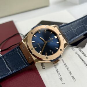 Đồng Hồ Hublot Classic Fusion King Gold Blue Dial JJF 2023 42mm (4)