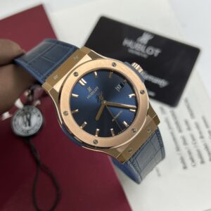 Đồng Hồ Hublot Classic Fusion King Gold Blue Dial JJF 2023 42mm (4)