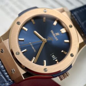 Đồng Hồ Hublot Classic Fusion King Gold Blue Dial JJF 2023 42mm (4)