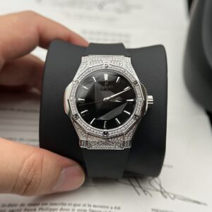 Đồng Hồ Hublot Classic Fusion Orlinski Full Diamonds Replica 11 40mm (1)