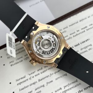 Đồng Hồ Hublot Orlinski Độ Kim Cương Moissanite Demi King Gold 40mm (1)