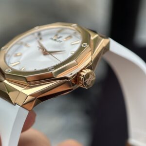 Đồng Hồ Hublot Orlinski King Gold Màu Trắng Rep 11 APS 40mm (1)