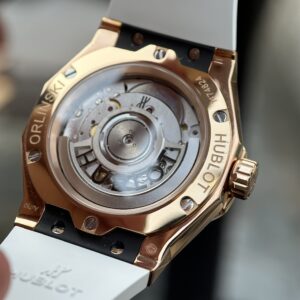 Đồng Hồ Hublot Orlinski King Gold Màu Trắng Rep 11 APS 40mm (1)