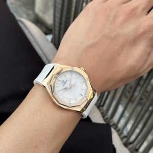 Đồng Hồ Hublot Orlinski King Gold Màu Trắng Rep 11 APS 40mm (1)