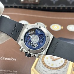 Đồng Hồ Hublot Replica 11 Big Bang Unico Titanium Màu Xanh Dương 44mm (2)