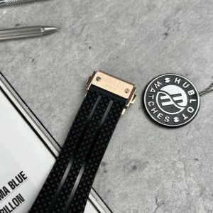 Đồng Hồ Nam Hublot Big Bang King Gold Viền Đen Fake 11 44mm (6)