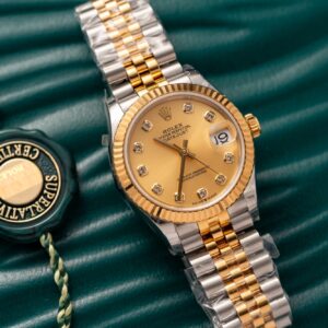 Đồng Hồ Nữ Rolex DateJust 278273 Mặt Vàng Champagne Rep 11 31mm (1)