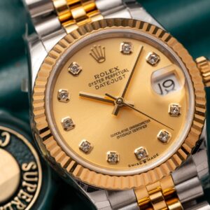 Đồng Hồ Nữ Rolex DateJust 278273 Mặt Vàng Champagne Rep 11 31mm (1)