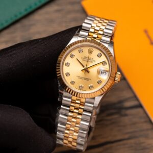 Đồng Hồ Nữ Rolex DateJust 278273 Mặt Vàng Champagne Rep 11 31mm (1)