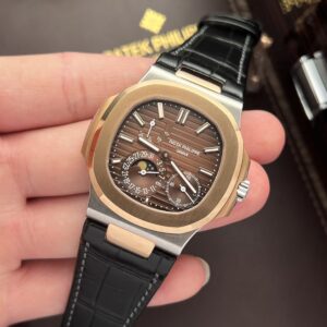 Đồng Hồ Patek Philippe 5712R Demi Rose Gold Nhà Máy GR 40mm (1)