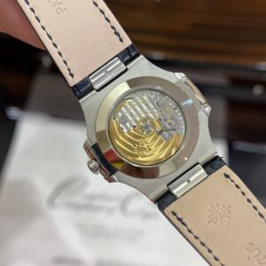 Đồng Hồ Patek Philippe 5726G Dây Da Màu Xanh GRF 40 (3)