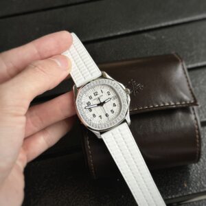 Đồng Hồ Patek Philippe Aquanaut 5067 Rep 11 Màu Trắng Nhà Máy PPF 35 (1)