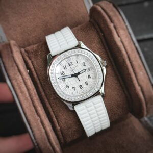 Đồng Hồ Patek Philippe Aquanaut 5067 Rep 11 Màu Trắng Nhà Máy PPF 35 (1)