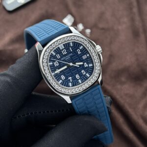 Đồng Hồ Patek Philippe Aquanaut 5067 Rep 11 Màu Xanh Dương PPF (2)