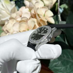 Đồng Hồ Patek Philippe Aquanaut 5069G Đính Kim Cương Moissanite 35 (1)