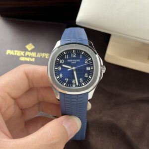 Đồng Hồ Patek Philippe Aquanaut 5168G Replica 11 Xanh Blue 3K 42 (6)