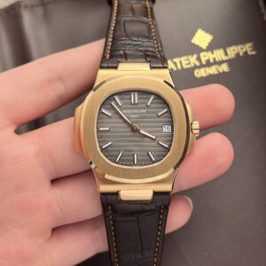 Đồng Hồ Patek Philippe Nautilus 5711 Replica 11 Dây Da Nâu 3K Factory (8)