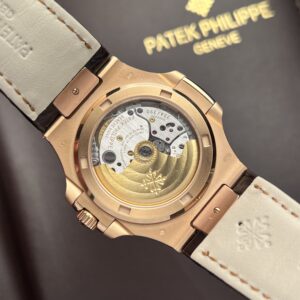 Đồng Hồ Patek Philippe Nautilus 5711 Replica 11 Dây Da Nâu 3K Factory (8)