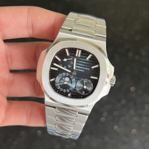 Đồng Hồ Patek Philippe Nautilus 5712 Mặt Xanh Đen Replica 11 GRF 40mm (2)