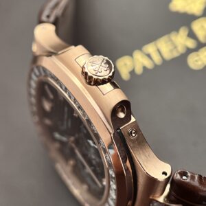 Đồng Hồ Patek Philippe Nautilus 5724R Mặt Số Xám Nhà Máy GR 40mm (5)