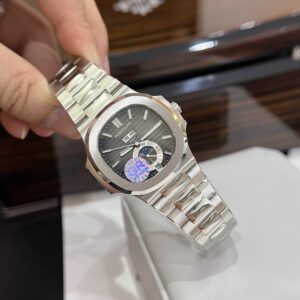 Đồng Hồ Patek Philippe Nautilus 5726G Rep 11 Mặt Xám GRF 40 (1)